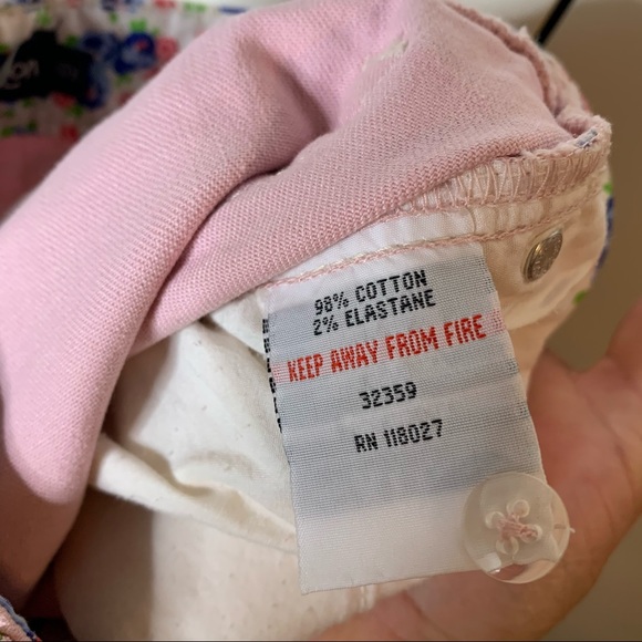 Mini Boden Denim Cuffed Crop Jeans - Picture 14 of 14